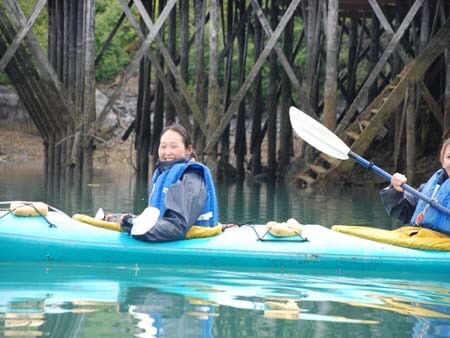Kayaking at the Ageya Wilderness Center