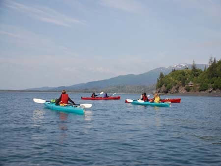 Kayaking at the Ageya Wilderness Center